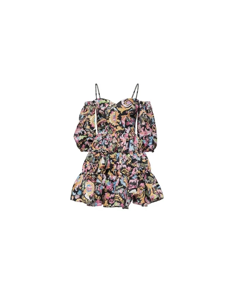 Versace Jeans KLEIDER - Mini-Kleiderauf YOOX.COM Schwarz