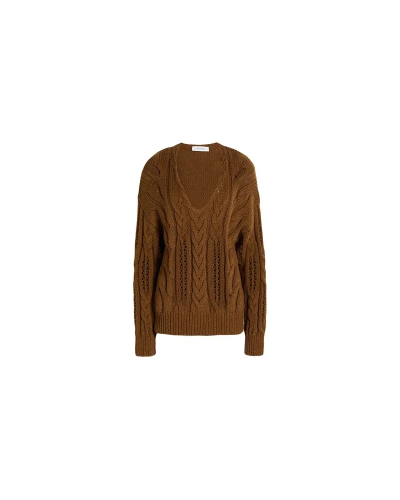 Pomandère STRICKWAREN - Pulloverauf YOOX.COM Khaki