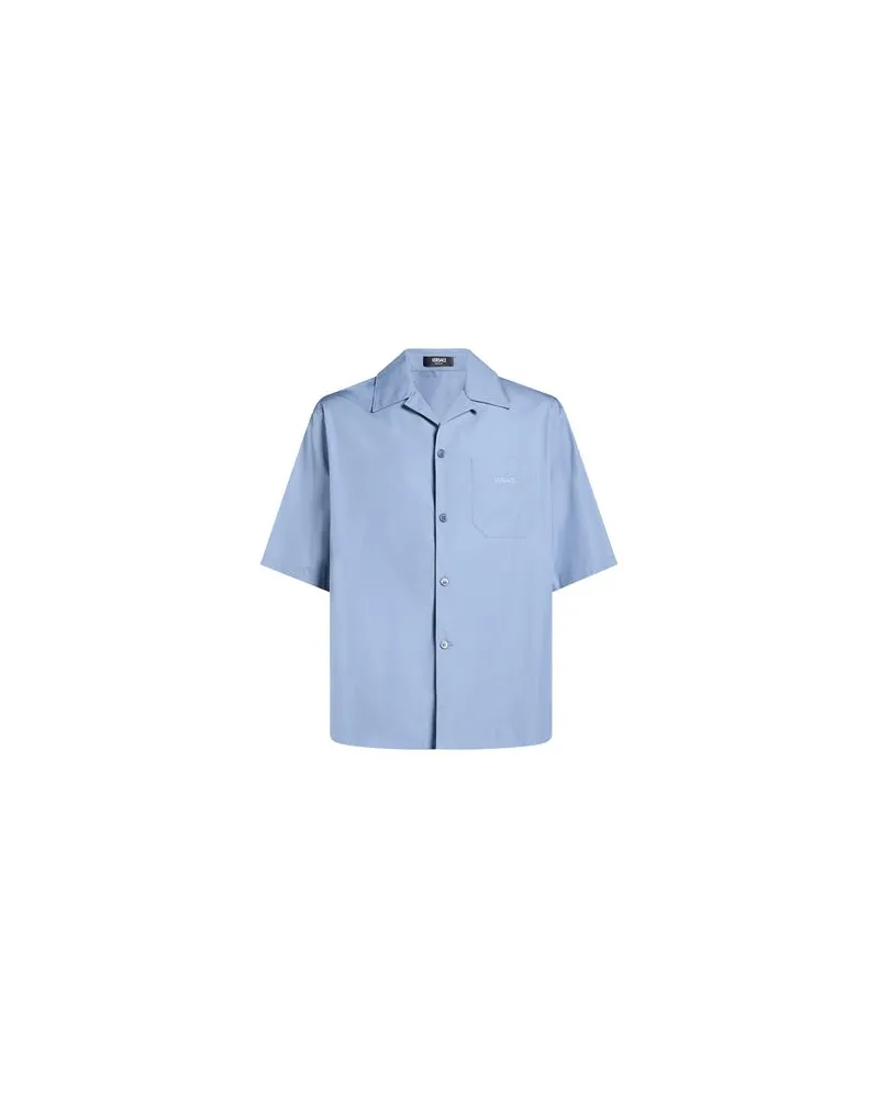 Versace TOPS - Hemdenauf YOOX.COM Hellblau