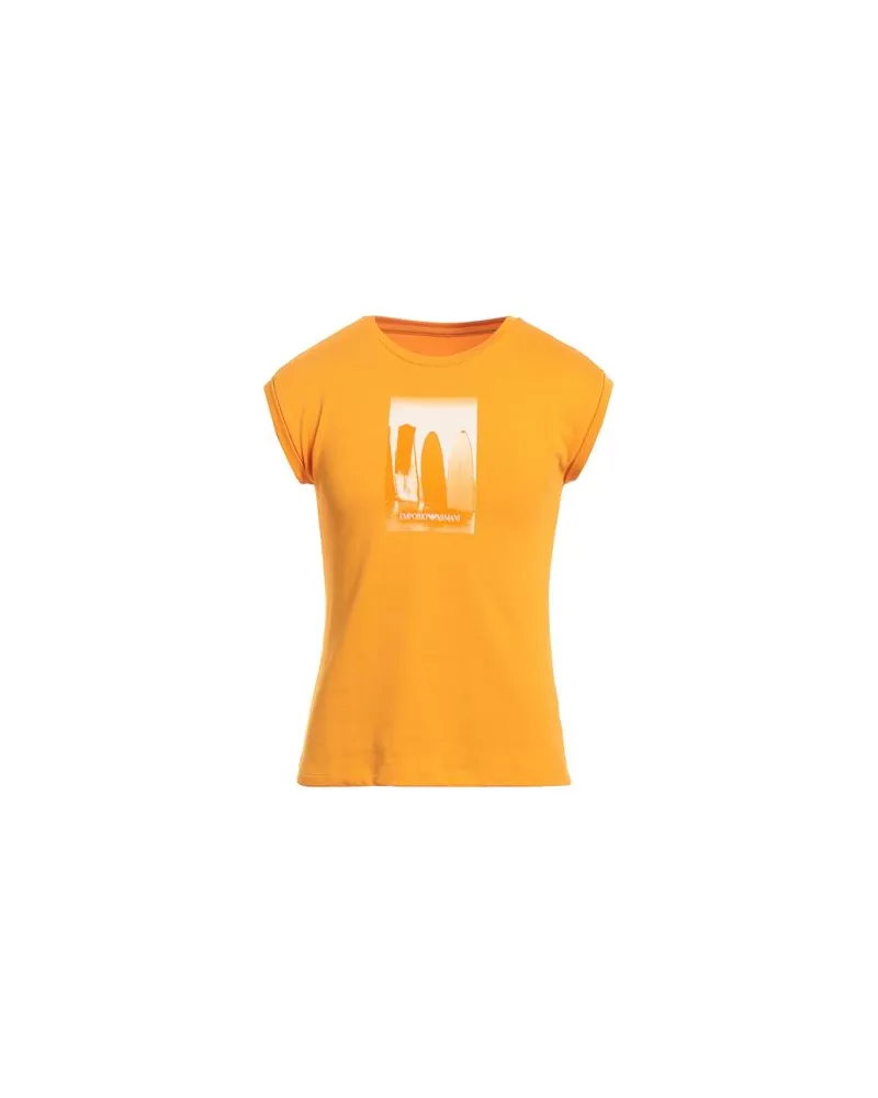 Emporio Armani TOPS - T-shirtsauf YOOX.COM Orange