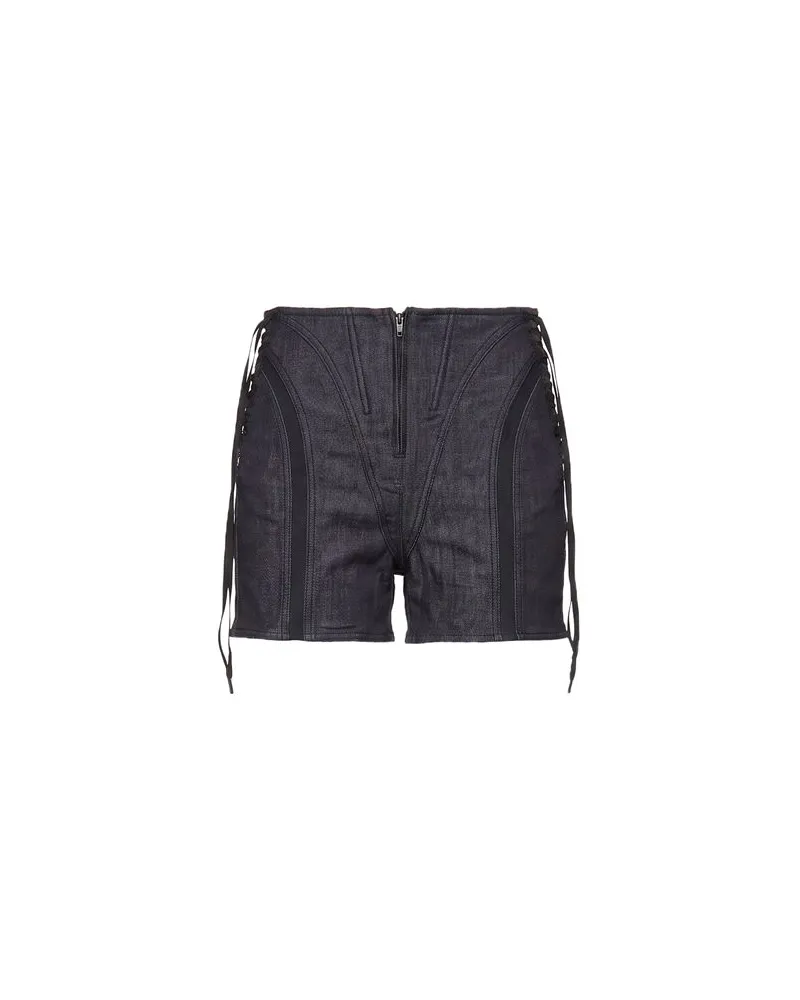 Thierry Mugler HOSEN & RÖCKE - Jeansshortsauf YOOX.COM Blau