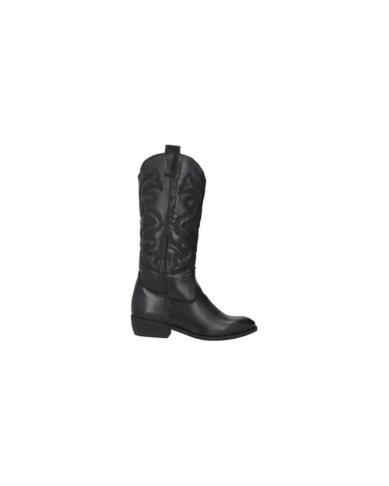 Divine Follie SCHUHE - Stiefelauf YOOX.COM Schwarz