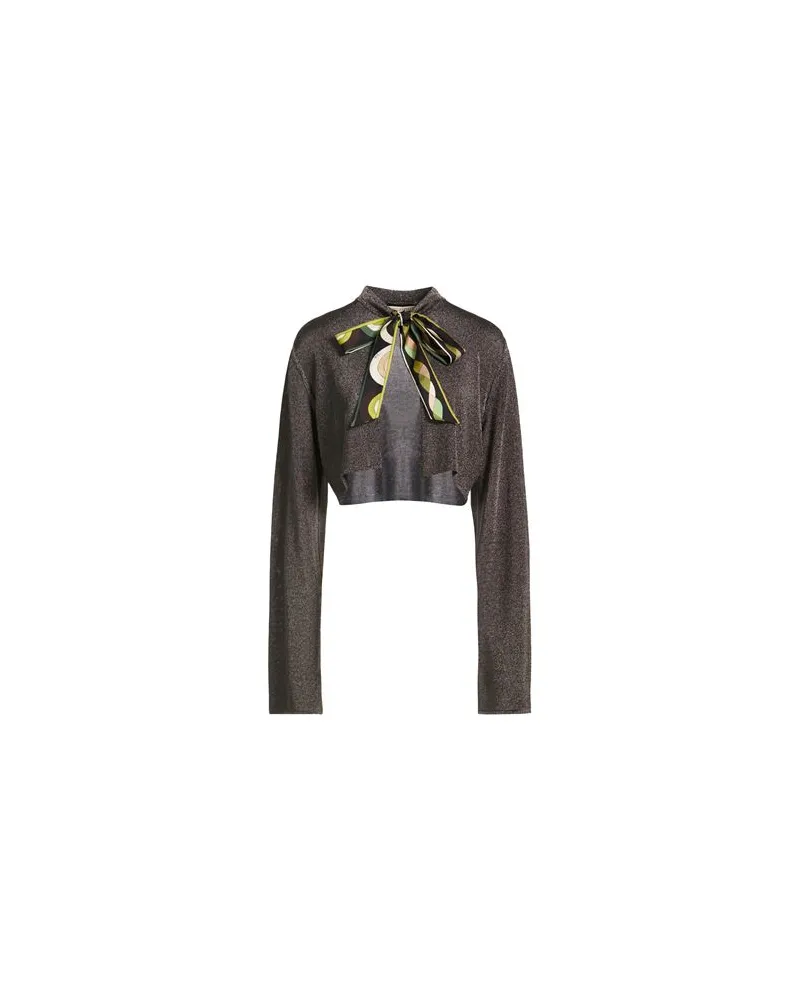 Emilio Pucci STRICKWAREN - Wickelpulloverauf YOOX.COM Braungrau