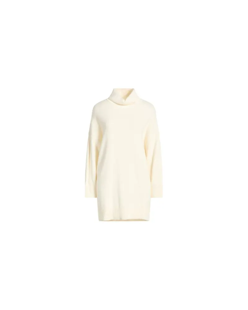 VICOLO STRICKWAREN - Rollkragenpulloverauf YOOX.COM Cremeweiß