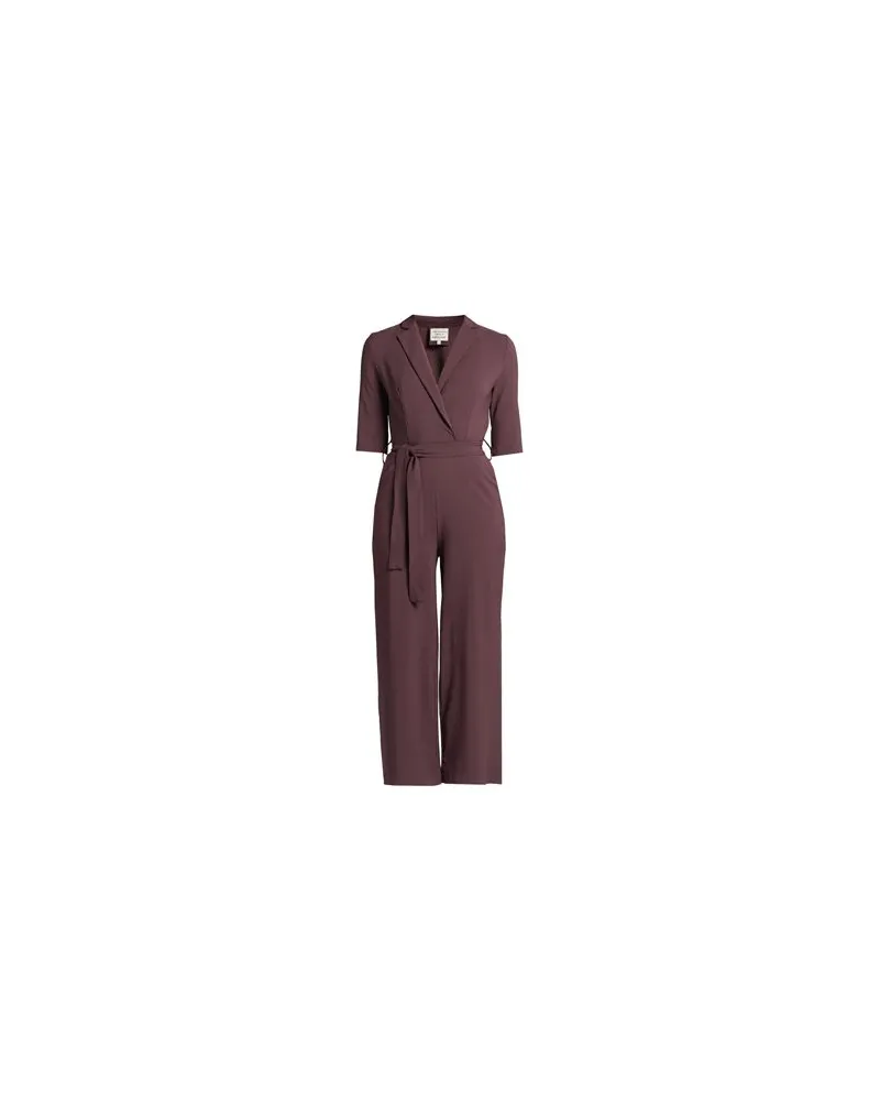 Alessia Santi OVERALLS - Jumpsuitsauf YOOX.COM Schokobraun