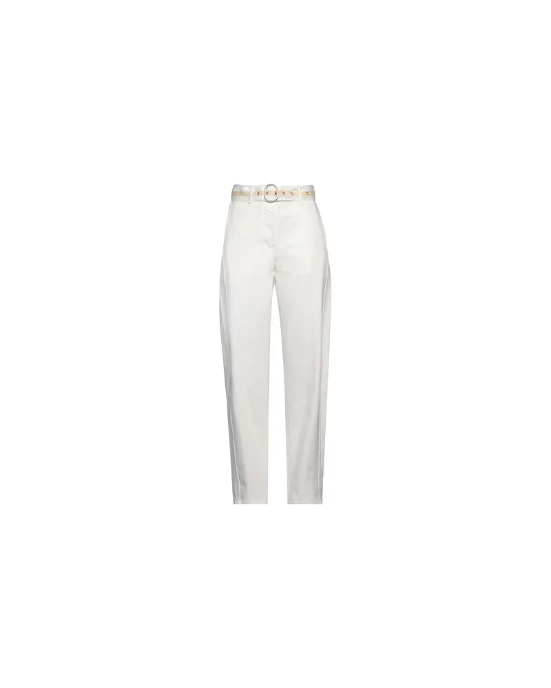 Jil Sander HOSEN & RÖCKE - Jeanshosenauf YOOX.COM Weiß