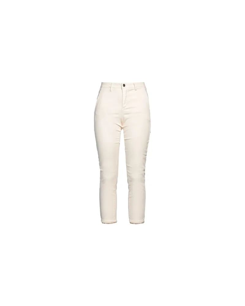 Kocca HOSEN & RÖCKE - Jeanshosenauf YOOX.COM Elfenbein