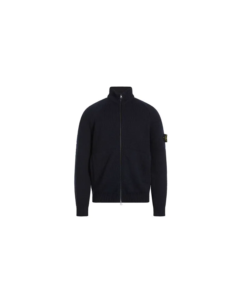 Stone Island STRICKWAREN - Strickjackenauf YOOX.COM Marineblau