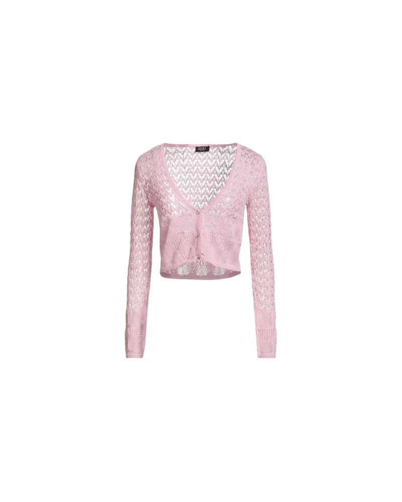 Liu Jo STRICKWAREN - Strickjackenauf YOOX.COM Rosa