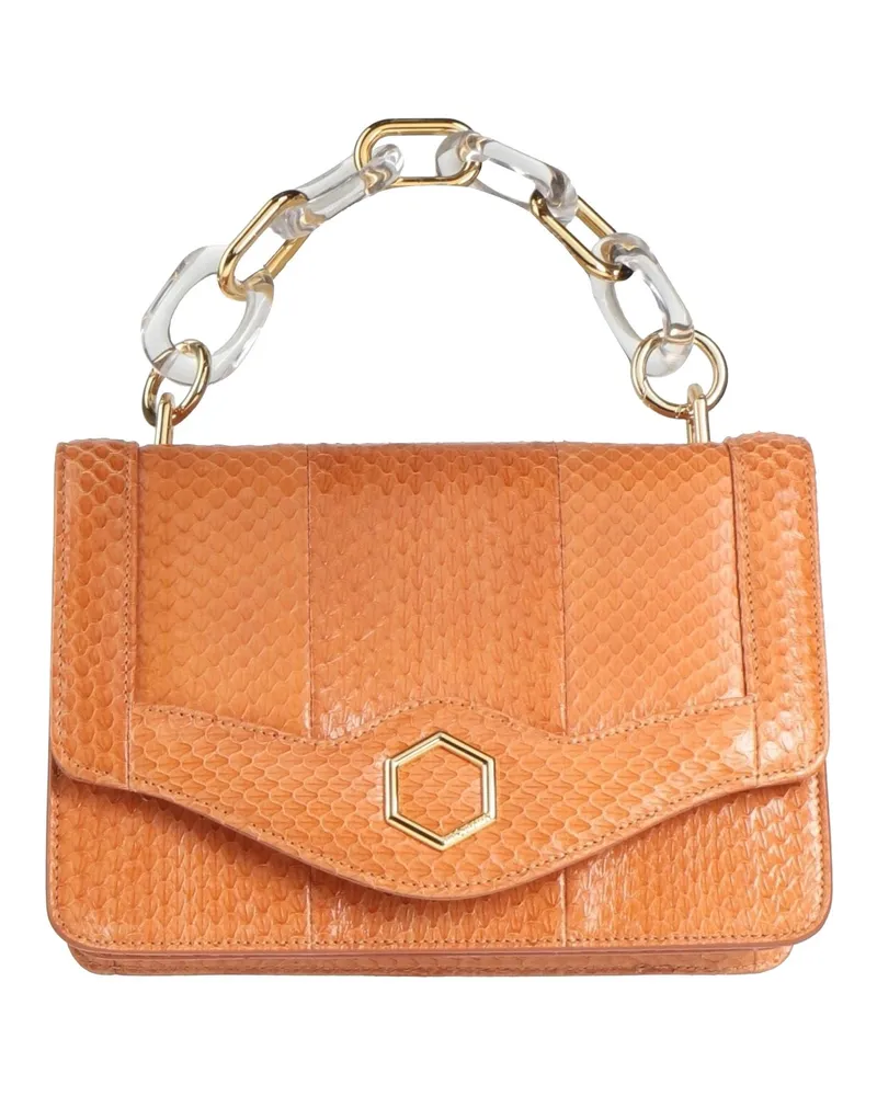 HIBOURAMA Handtaschen Orange