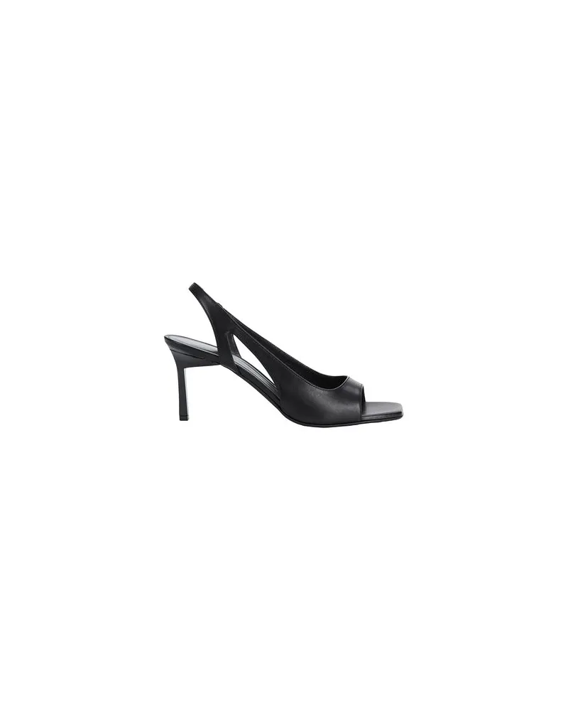 Calvin Klein SCHUHE - Sandalenauf YOOX.COM Schwarz