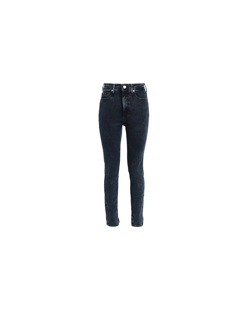 Calvin Klein HOSEN & RÖCKE - Jeanshosenauf YOOX.COM Blau