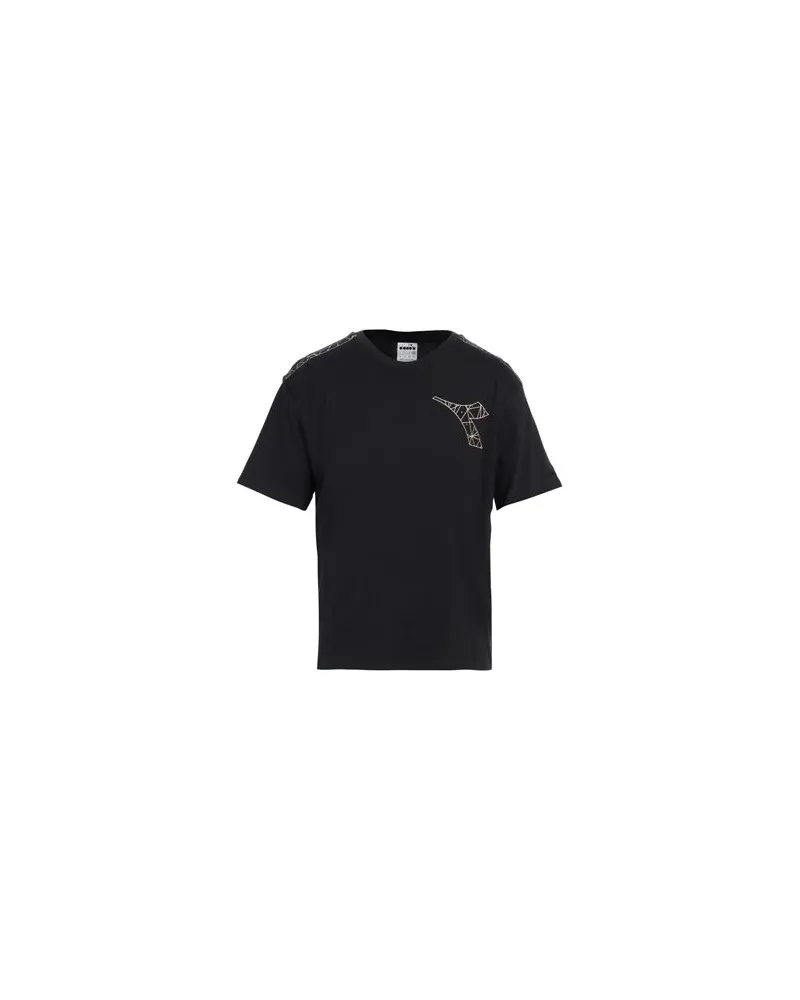 Diadora TOPS - T-shirtsauf YOOX.COM Schwarz