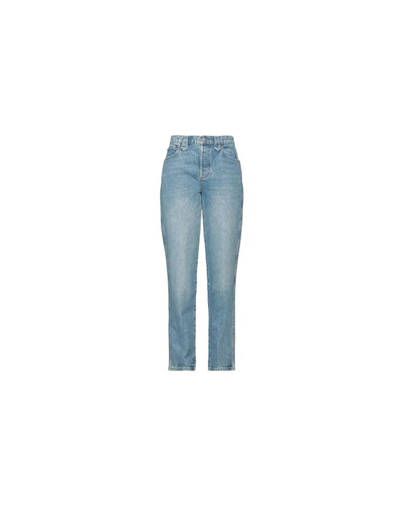 BOYISH HOSEN & RÖCKE - Jeanshosenauf YOOX.COM Blau