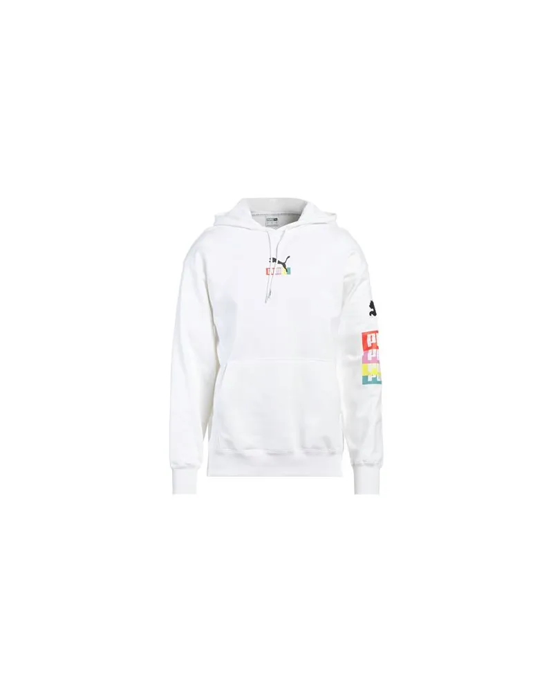 Puma TOPS - Sweatshirtsauf YOOX.COM Weiß