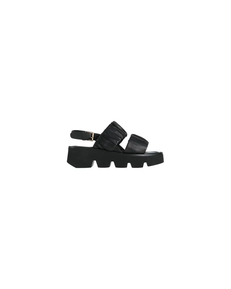 Emanuelle Vee SCHUHE - Sandalenauf YOOX.COM Schwarz