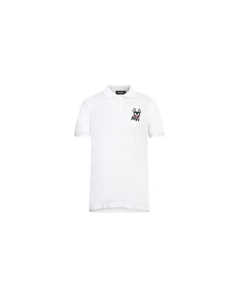Dsquared2 TOPS - Poloshirtsauf YOOX.COM Weiß