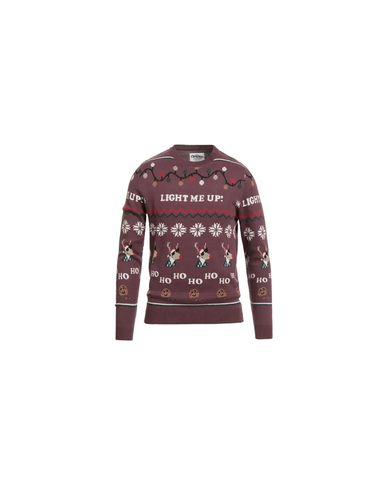 Jack & Jones STRICKWAREN - Pulloverauf YOOX.COM Malve