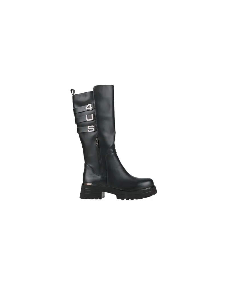 Cesare Paciotti SCHUHE - Stiefelauf YOOX.COM Schwarz