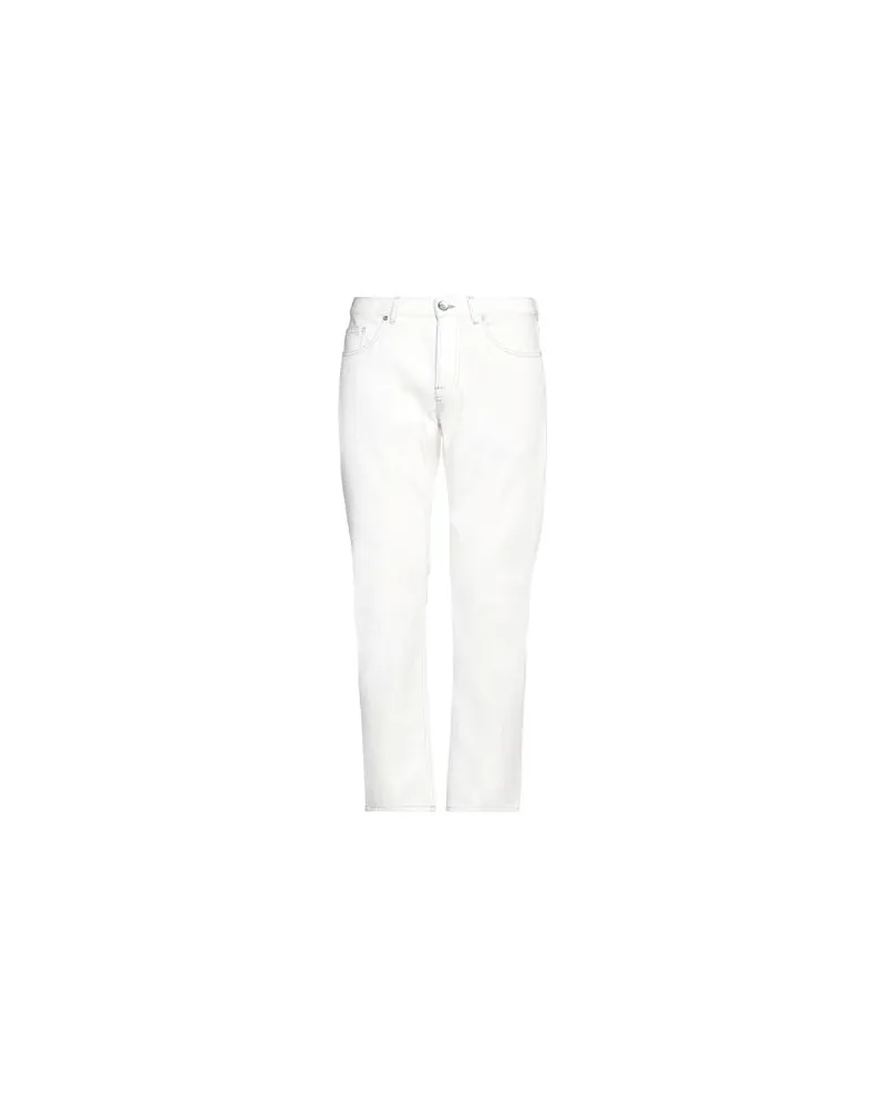 Eleventy HOSEN & RÖCKE - Jeanshosenauf YOOX.COM Weiß