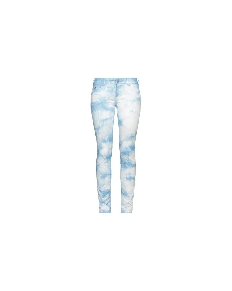 Maison Scotch HOSEN & RÖCKE - Hosenauf YOOX.COM Azurblau
