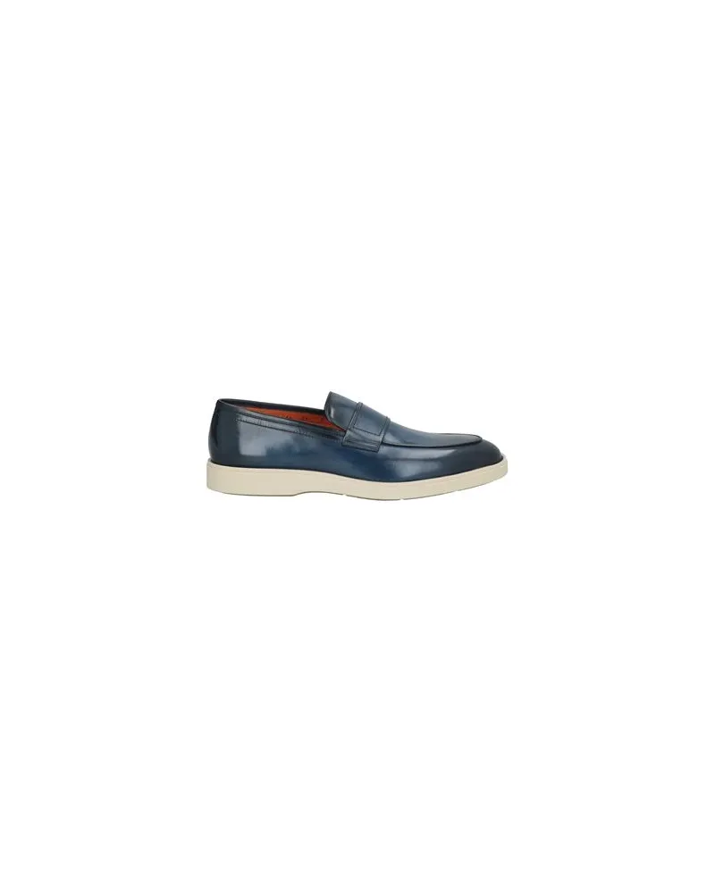 Santoni SCHUHE - Mokassinsauf YOOX.COM Marineblau