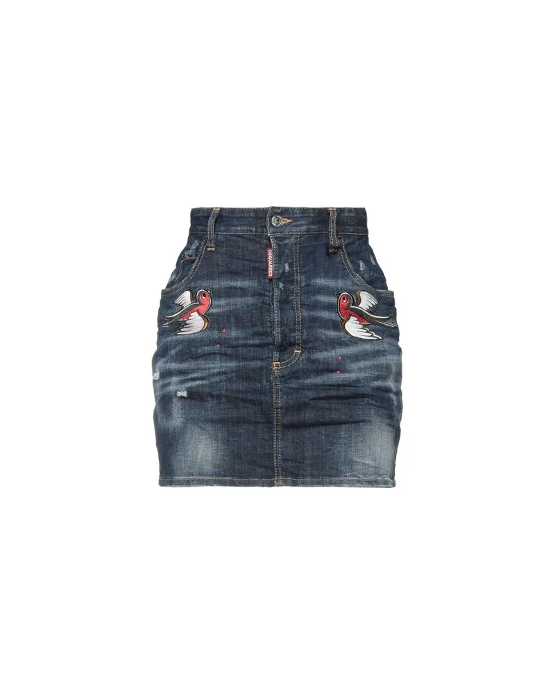Dsquared2 HOSEN & RÖCKE - Jeansröckeauf YOOX.COM Blau