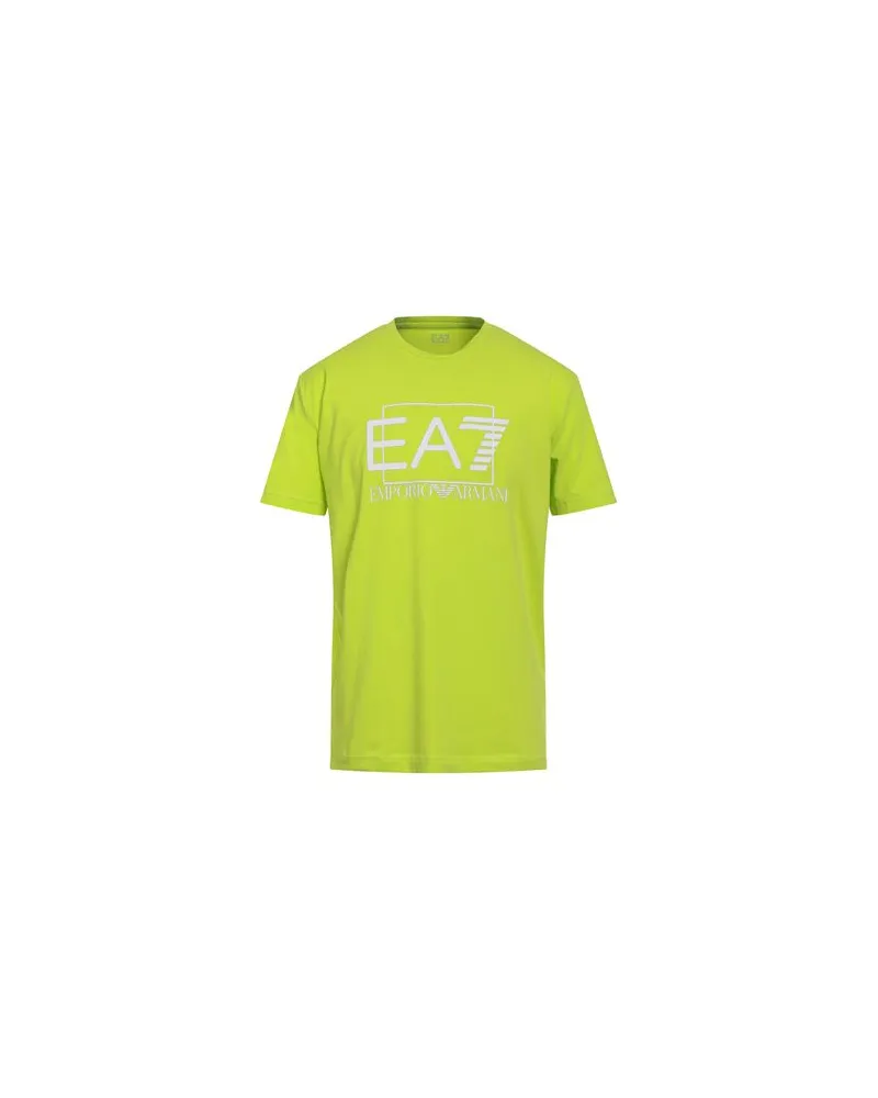 EA7 TOPS - T-shirtsauf YOOX.COM Limettengrün