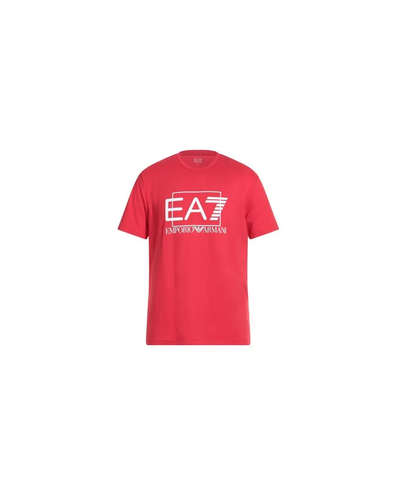 EA7 TOPS - T-shirtsauf YOOX.COM Rot