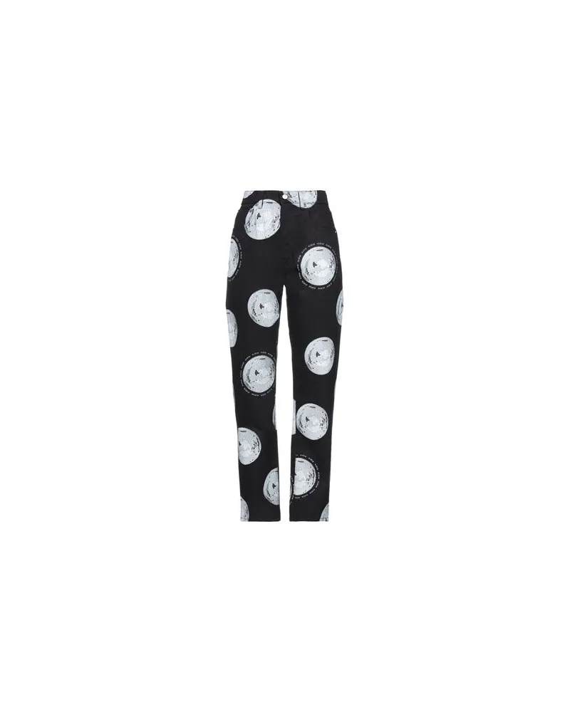 KIRIN HOSEN & RÖCKE - Jeanshosenauf YOOX.COM Schwarz