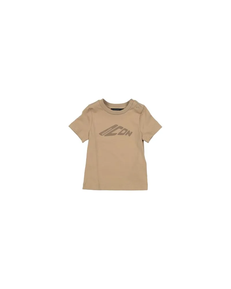 Dsquared2 ICON - TOPS - T-shirtsauf YOOX.COM Kamel