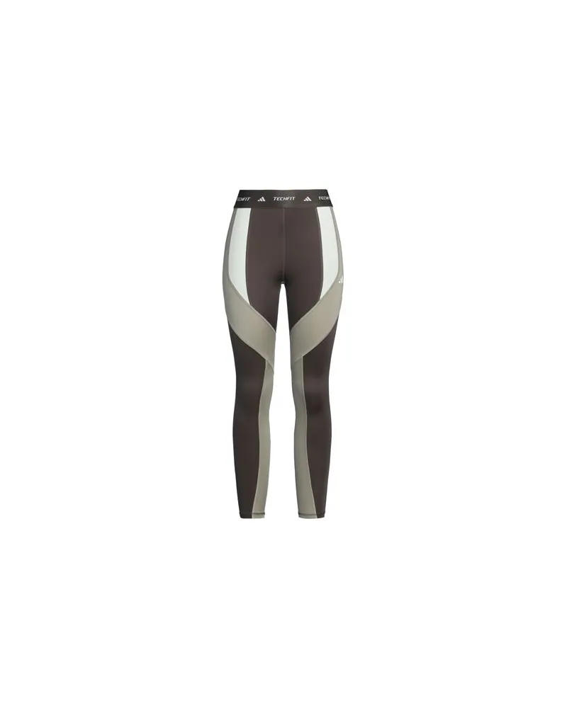 adidas HOSEN & RÖCKE - Leggingsauf YOOX.COM Militärgrün