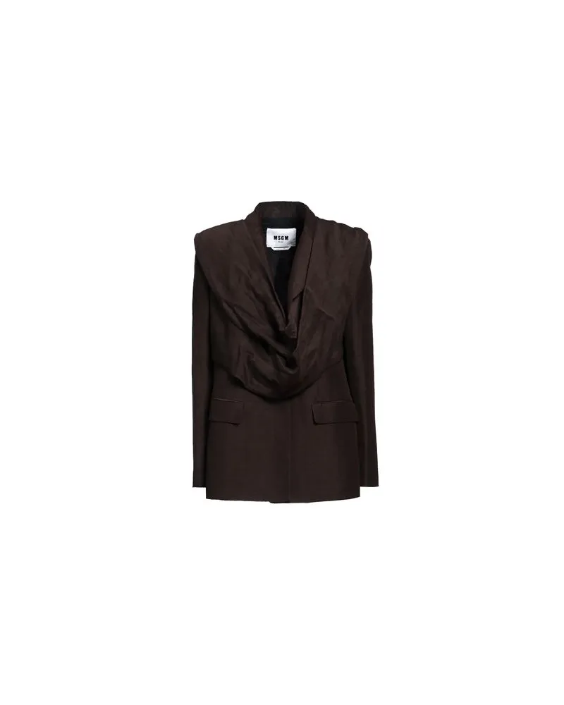 MSGM ANZÜGE und CO-ORDS - Blazersauf YOOX.COM Schokobraun