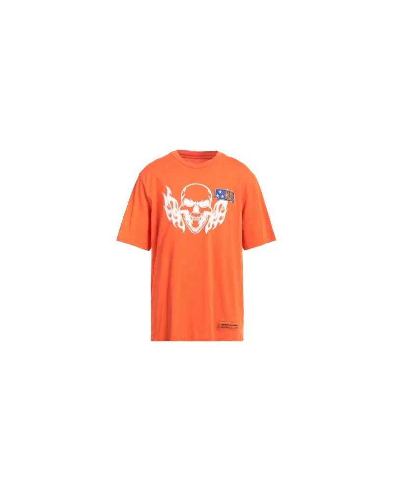 Heron Preston TOPS - T-shirtsauf YOOX.COM Orange