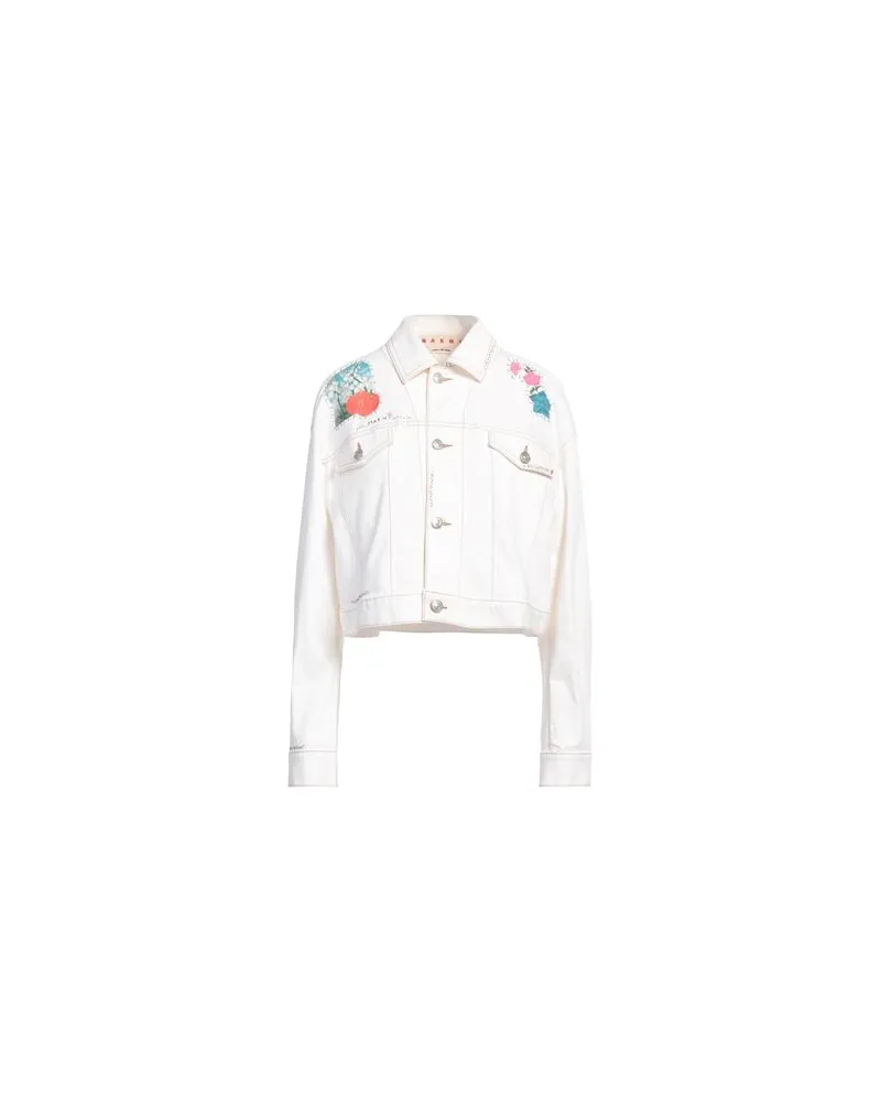 Marni JACKEN & MÄNTEL - Jeansjacken/Mäntelauf YOOX.COM Weiß