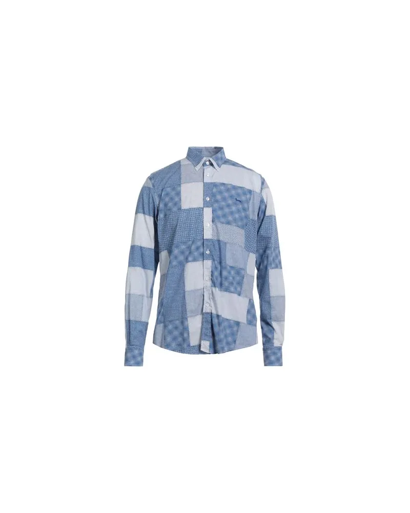 Harmont & Blaine TOPS - Hemdenauf YOOX.COM Blau
