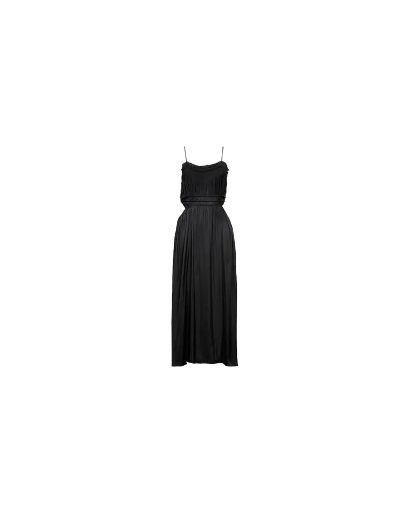 Maje KLEIDER - Maxi-Kleiderauf YOOX.COM Schwarz