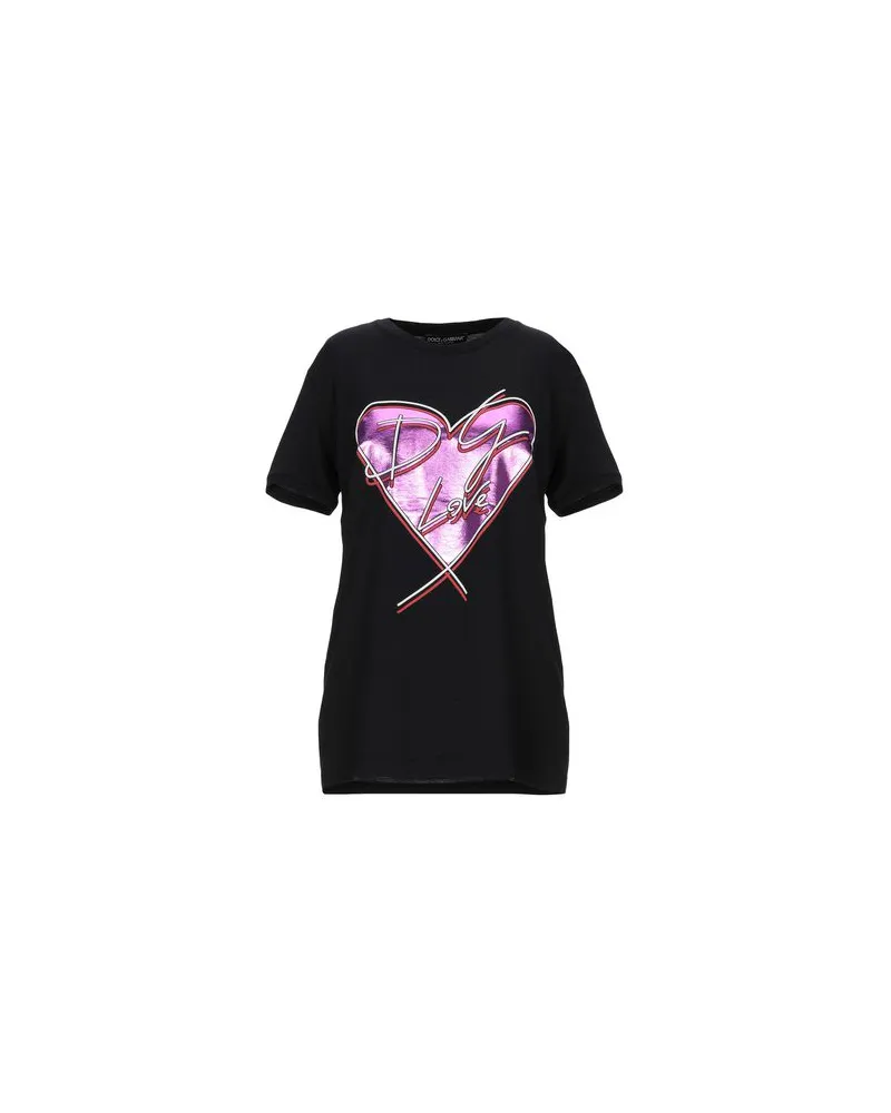 Dolce & Gabbana TOPS - T-shirtsauf YOOX.COM Schwarz