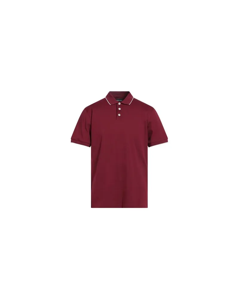 Giorgio Armani TOPS - Poloshirtsauf YOOX.COM Bordeaux