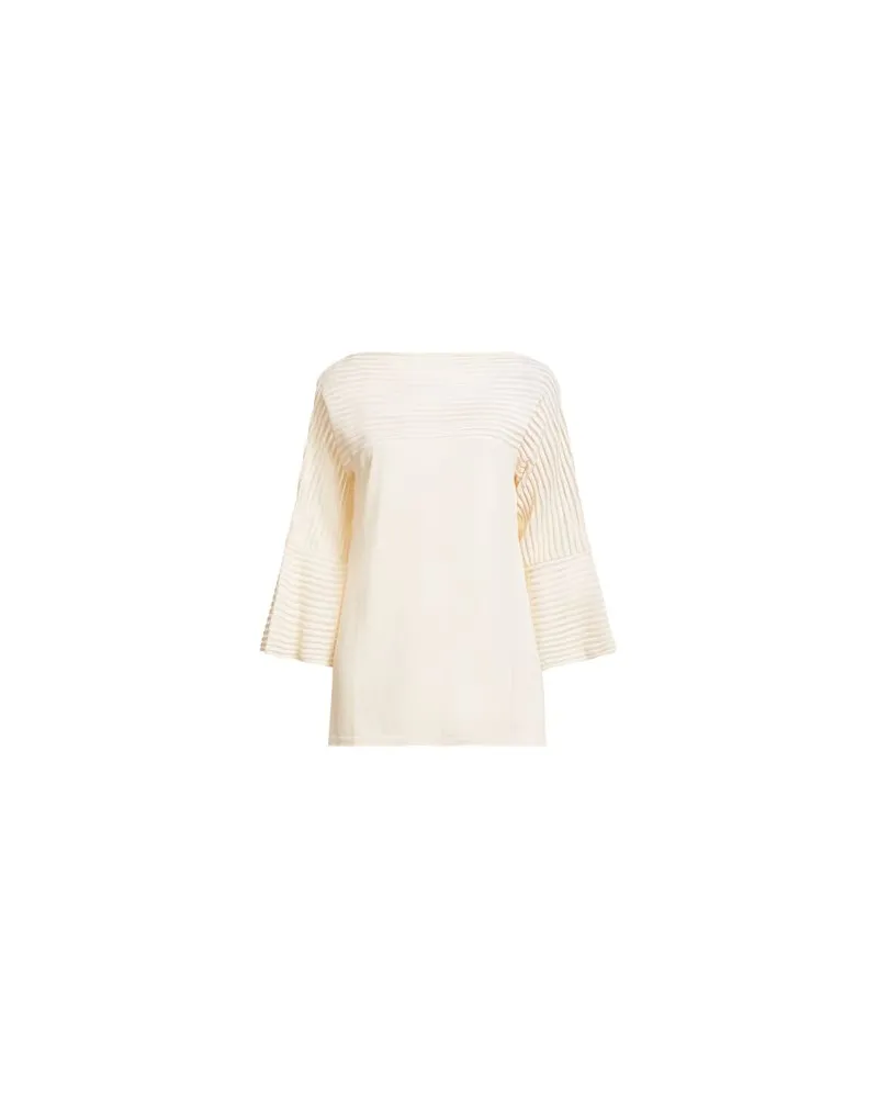 Alberta Ferretti STRICKWAREN - Pulloverauf YOOX.COM Cremeweiß