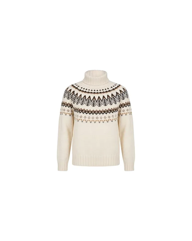 Barbour STRICKWAREN - Rollkragenpulloverauf YOOX.COM Cremeweiß
