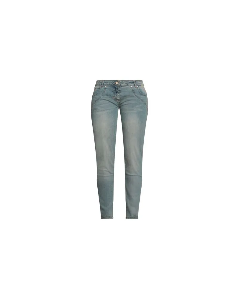 CRISTINAEFFE HOSEN & RÖCKE - Jeanshosenauf YOOX.COM Blau