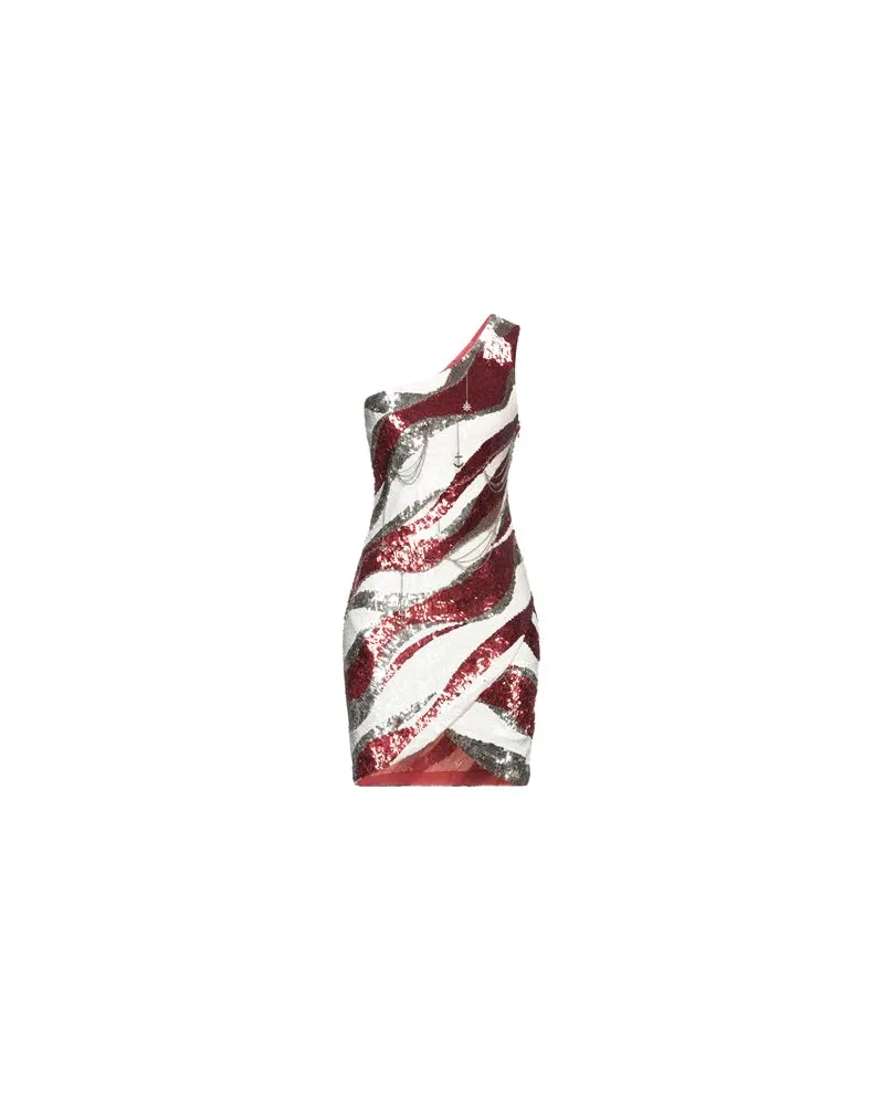 Elisabetta Franchi KLEIDER - Mini-Kleiderauf YOOX.COM Rot