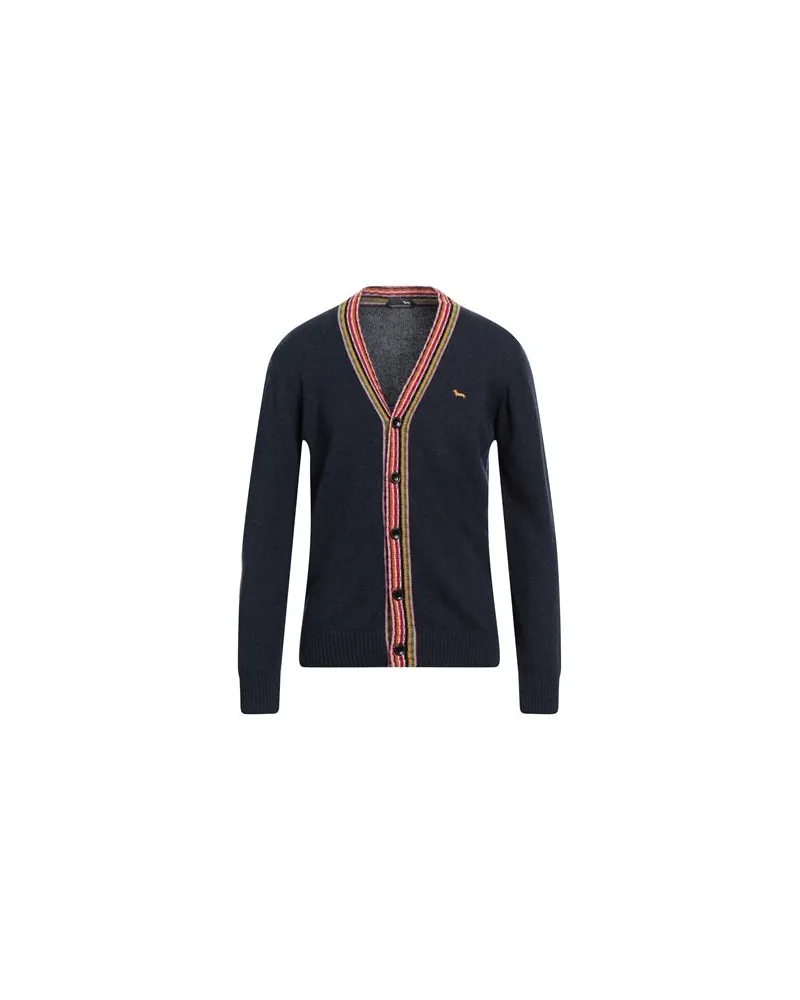 Harmont & Blaine STRICKWAREN - Strickjackenauf YOOX.COM Marineblau