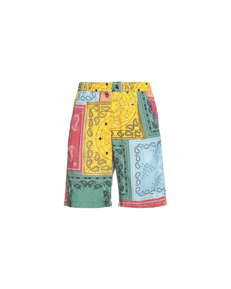Marcelo Burlon | County of Milan HOSEN & RÖCKE - Shorts & Bermudashortsauf YOOX.COM Gelb