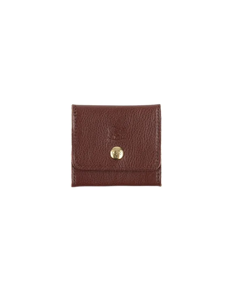IL BISONTE Kleinlederwaren - Portemonnaiesauf YOOX.COM Braun