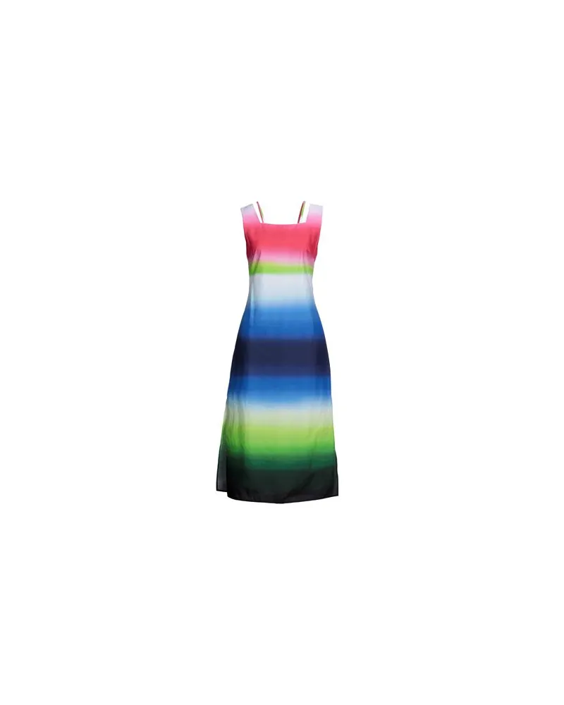 Caractère KLEIDER - Midi-Kleiderauf YOOX.COM Grün