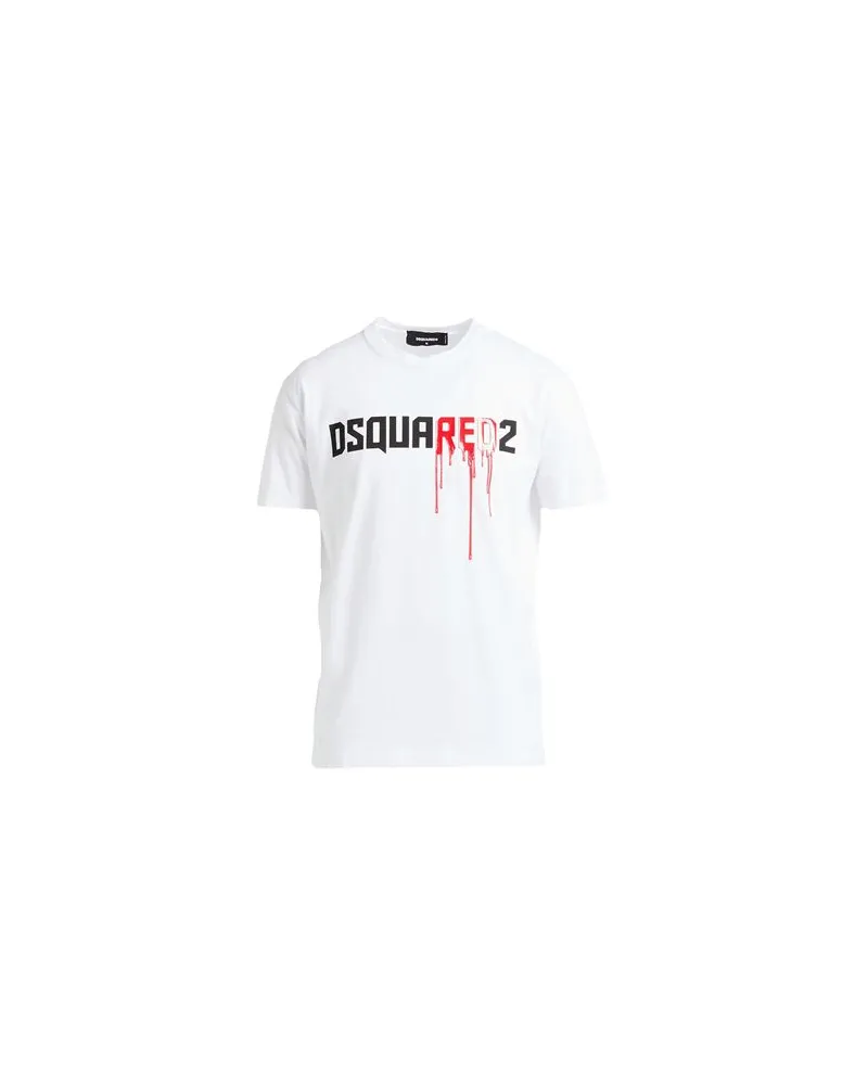 Dsquared2 TOPS - T-shirtsauf YOOX.COM Weiß