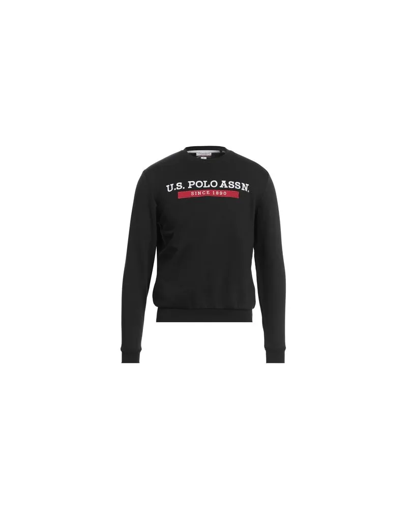 U.S. Polo Assn.  U POLO ASSN. - TOPS - Sweatshirtsauf YOOX.COM Schwarz