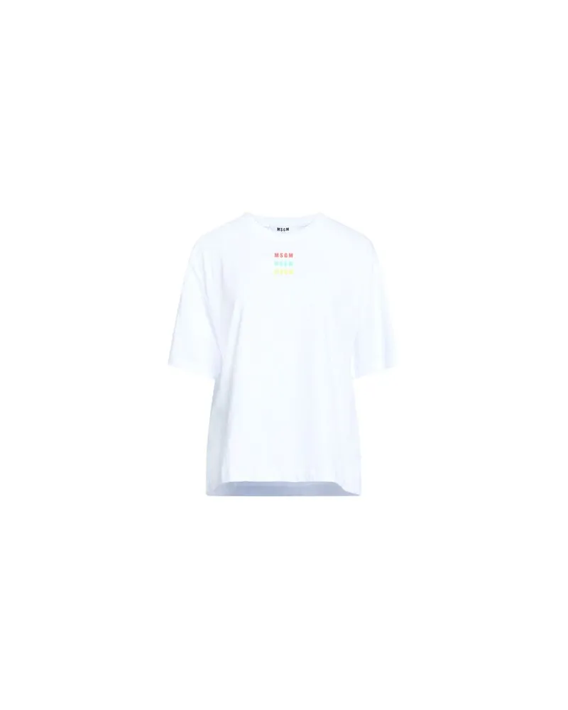 MSGM TOPS - T-shirtsauf YOOX.COM Weiß